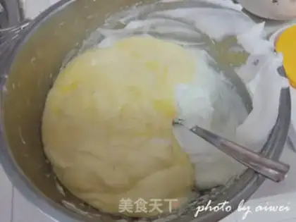 Make Sweet orange roll step 11