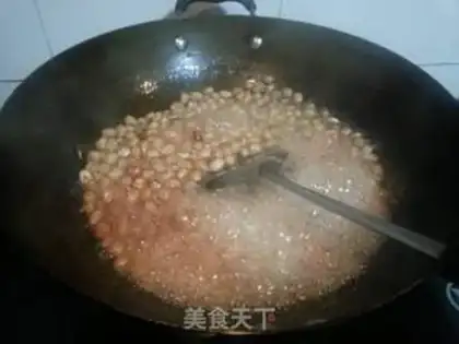 Make Hanging frost peanuts step 2