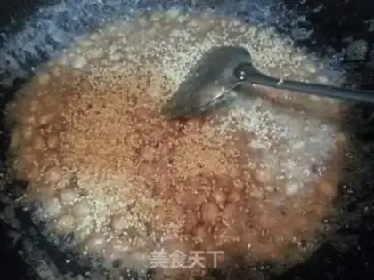 Make Hanging frost peanuts step 4