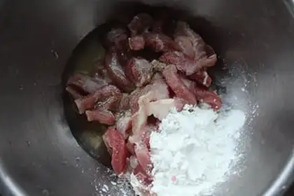Make Soft fried meat step 1