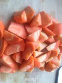 Make Onion carrots, goat meat step 0