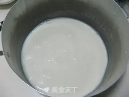 Make Homemade tofu brain step 4