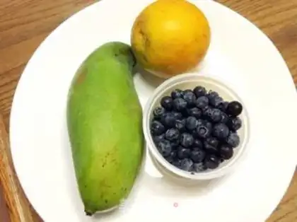 Make Blueberry cauliflower step 6