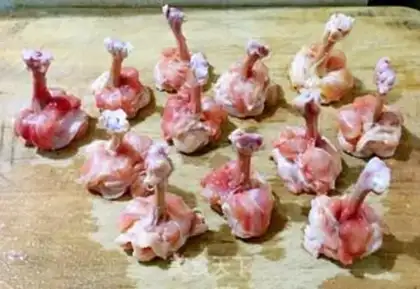Make The fragrance wings step 7
