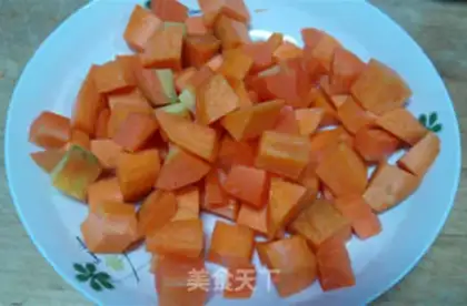 Make Peanut and carrots step 2
