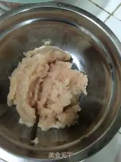 Make Chicken corn sausage step 1