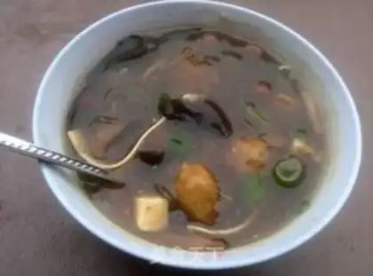 Make Meatball spicy soup step 17
