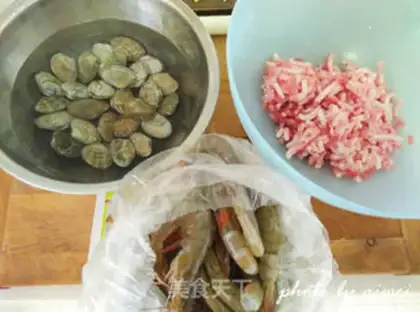 Make Seafood step 0