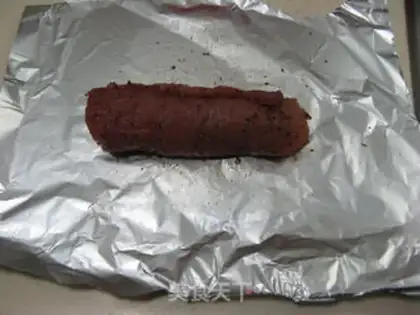 Make Chicago black pepper beef roll step 5