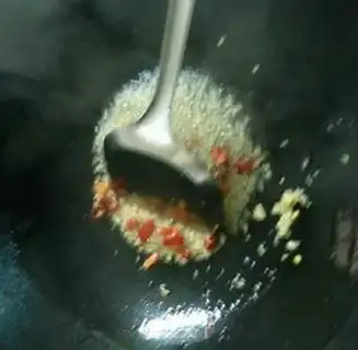Make Sour bean fried meat step 4