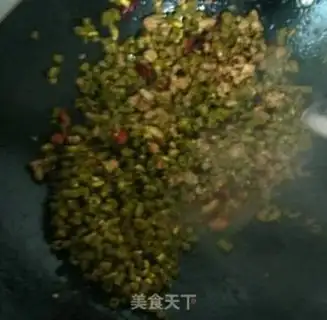 Make Sour bean fried meat step 7
