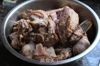 Make Abalone duck soup step 2