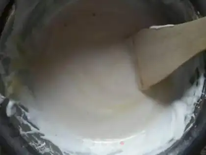 Make Yogurt jam cake step 6