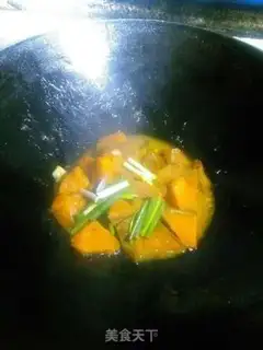 Make Pumpkin with garlic step 4