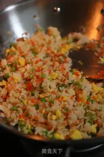 Make Colored fried rice step 10