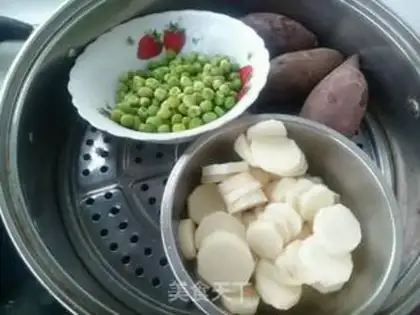 Make Potato mashed pea step 1