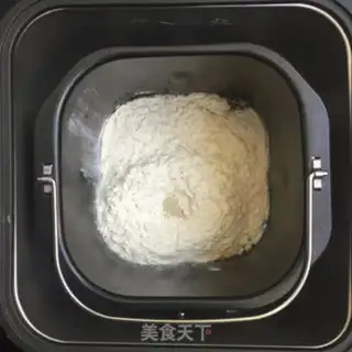 Make Flower coconut bread step 1