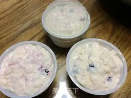 Make Blueberry yogurt cream step 6