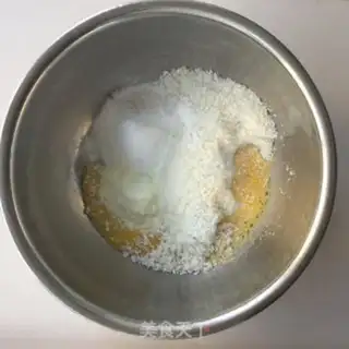 Make Flower coconut bread step 7