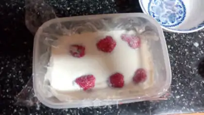 Make Strawberry rolls step 7