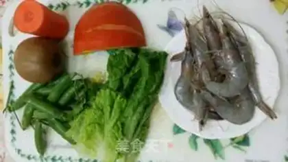 Make Shrimp of colour step 0