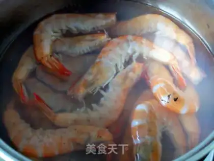 Make Rory shrimp soup step 1