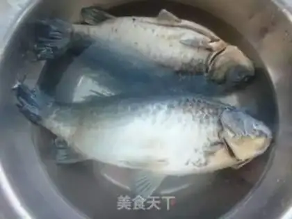 Make Milk soup and fish radish step 2