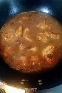 Make Frozen mushroom potatoes for chicken legs step 3