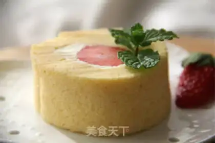 Make Strawberry rolls step 26