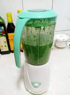 Make Emerald Bean Sandcake step 1