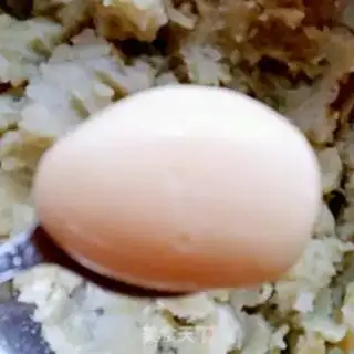 Make Sesame potato ball step 1