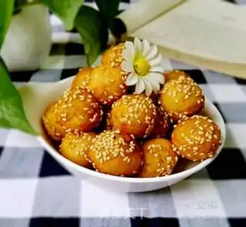 Make Sesame potato ball step 6