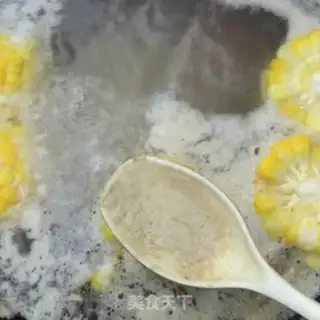 Make Corn carrot chicken soup step 3