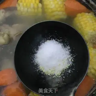 Make Corn carrot chicken soup step 5