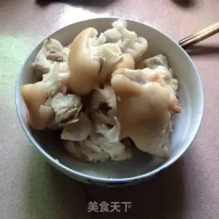 Make Pig-foot ginger step 2