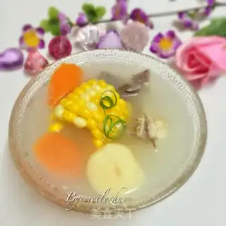 Make Corn carrot chicken soup step 7