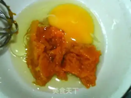 Make Pumpkin eggs step 3