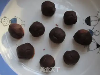 Make Red bean saliva step 1