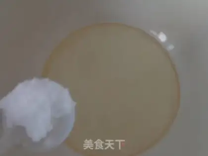 Make Vanilla omelet vegetable oil step 1