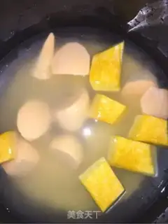 Make Potato pumpkin porridge step 2