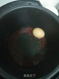 Make Red bean sugar egg step 1