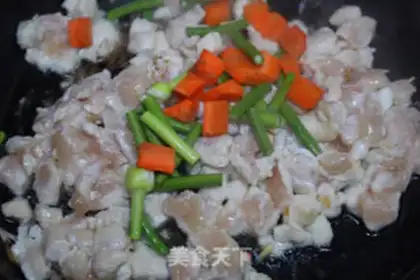 Make Lotus chicken step 5