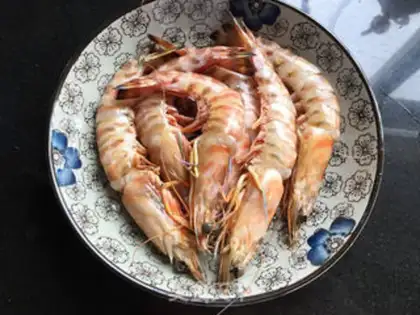 Make Sweet spicy shrimp step 0