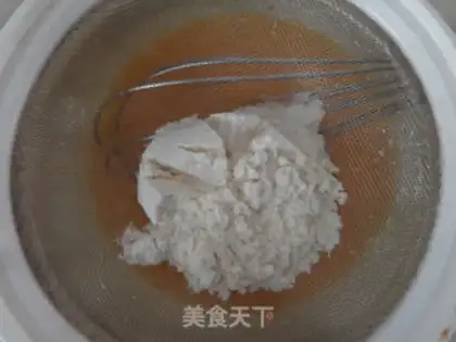 Make Vanilla omelet vegetable oil step 6