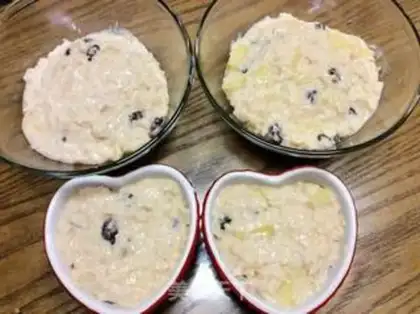 Make Fruit oatmeal milk pudding step 9