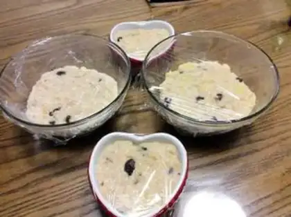 Make Fruit oatmeal milk pudding step 10