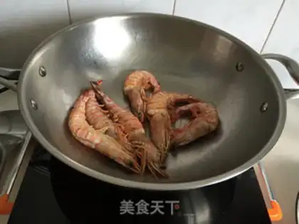 Make Sweet spicy shrimp step 2