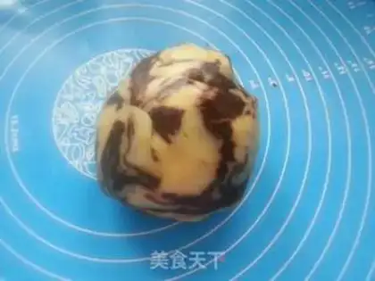 Make Marble cookies step 2
