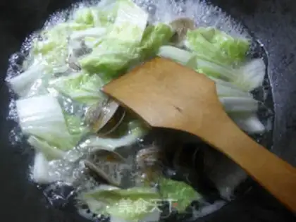 Make A fan of cabbage toad soup step 3