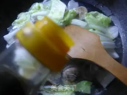 Make A fan of cabbage toad soup step 4